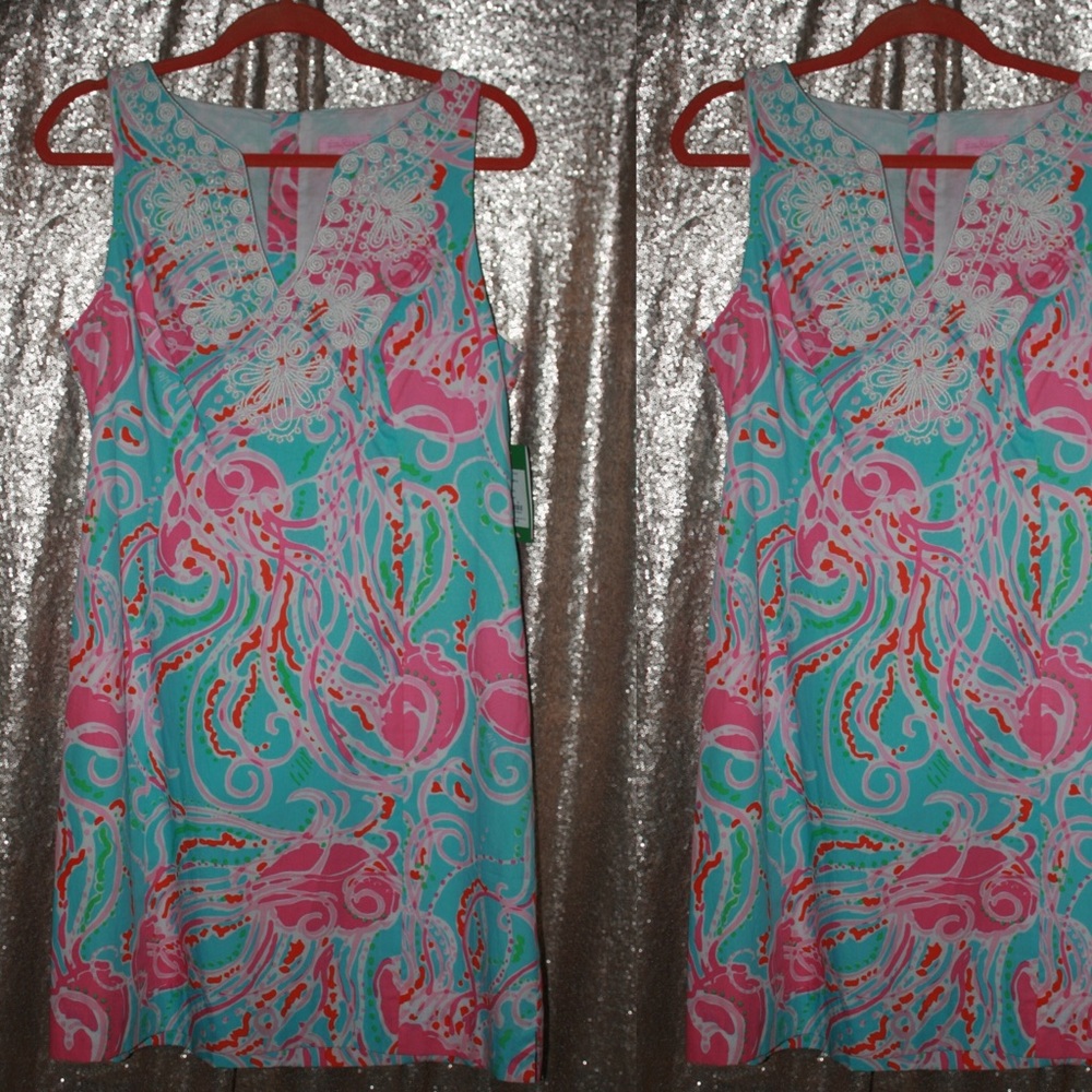 Lilly Pulizter Embroidered Shift